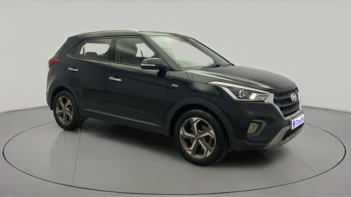 2018 Hyundai Creta SX AT 1.6 PETROL, Petrol, Automatic, 90,487 km, Right Front Diagonal